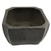 Happy Bonsai Square Bronze-Clay Antique Style Zisha Pot 2