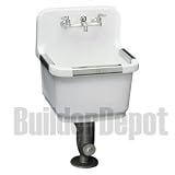KOHLER K-6650-0 Sudbury Service Sink, White