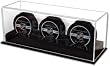 Deluxe Acrylic NHL Triple Hockey Puck Display Case
