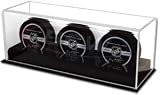 Deluxe Acrylic Triple NHL Hockey Puck Display