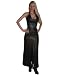 SC80069 Black Leather Victorian Vintage Shaper Corset Dress Boned Lace Up Corset Costume
