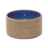 Mason Cash Cane and Blue Dog Water Bowl, 8-Inch by 4-1/2-Inch