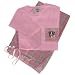 Women's pink plaid PJ's Australian Shepherd