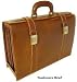 Trastevere Handmade Leather Briefcase-Black Trastevere Handmade Leather Briefcase-Black