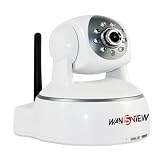 WanSview H.264 WiFi, 2-way Audio on Windows and MAC, Pan Tilt, IP Camera with SD-Slot, night vision, IPhone support
