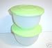 TUPPERWARE Impressions Classic Small Bowls GREEN