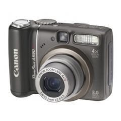 Canon PowerShot A590 IS Digital Camera (8.0 MP, 4xOptical Zoom) 2.5" LCD
