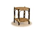 Rustic Hickory 2-Tier Table- ALL HICKORY - Amish Made