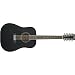 Stagg Music SW205-12 12 String Dreadnaught Acoustic Guitar - Black