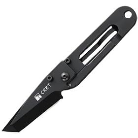 Columbia River Knife and Tool 5500K K.I.S.S. in the Dark 2.25-Inch Razor Blade Knife, Black by Columbia River