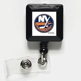 New York Islanders Retractable Badge Holder Keychain