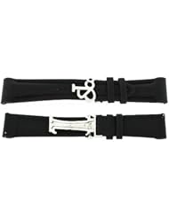 Jacob & Co. Genuine Black Poly Rubber Short Band Strap 22SMM 47MM Watch
