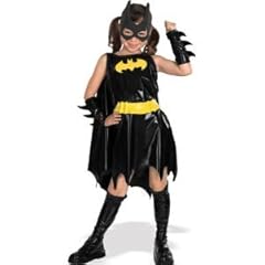 Child Small (Size 4-6, 3-4 Yrs) Deluxe Officially Licensed Bat Girl Costume 