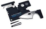 Tool Logic CC1SB Credit Card Companion with 2-Inch Serrated Knife, Translucent Black