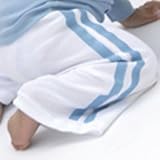 Blue Stripes Baby Pants- by Angelic Genius
