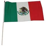 Mexico Flag 12 x 18 inch
