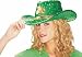 Irish Green Saint St. Patrick's Day Costume Cowboy Hat Mens Standard
