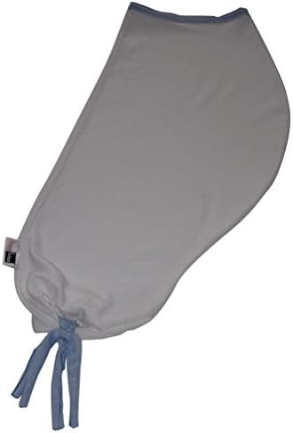 BonnBonn Baby Antimicrobial Wicking Bozzolo Swaddling Cocoon -Blue, 0-3 Months