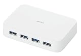 バッファローコクヨサプライ｜BUFFALO USB3.0Hub 超高速転送 セルフ&バスパワー 4ポート ホワイト BSH4A03U3WH