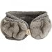 UGG Knit Earband w/Rusched Shearling Seal