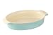Le Creuset Stoneware Oval Stoneware Dish, Satin Blue,  28 cm