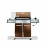 3752001 Genesis E-320 60 Freestanding LP Gas Grill with 637 sq. in. Area 3 Stainless Burners