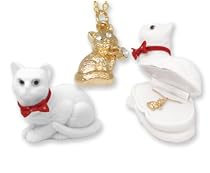 CAT PENDANT WITH BOX