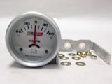 OBX Platinum White Series Racing Sport Meter - Amp Voltage