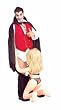 Naughty Down for the Count Halloween Costume for Adults (fits up to a chest size 42)