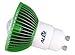 Aurora V1 MR16 GU10/GZ10 120° Lustrous Chip 7W Series- Green