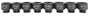 Advanced Tool Design Model  ATD-6401  8 Piece 3/4" Drive 6-Point Standard Impact Add-On Socket Set