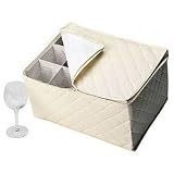 Stemware Chest - Stores up to 12 Glases (Natural) (Stemware Chest)