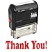 THANK YOU! Self Inking Rubber Stamp - Red Ink (42A1539WEB-R)