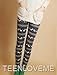 New Womens/girls Nordic Snow Knitted Warm Winter Leggings Tights Pants