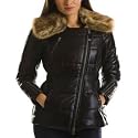 Armani Exchange Faux Fur Puffer