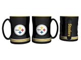 Pittsburgh Steelers 15 Ounce Sculpted Logo Relief Coffee Mug