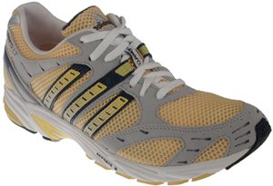 Adidas Womens adiZero LT2 Soft Yellow/New Navy/Metallic Silver Running shoe