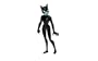 Batman CATWOMAN in Black Suit Animated Series