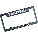 Image Sport Volleyball Girls Rule License Plate
