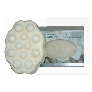 Dead Sea Anti-Cellulite Massage Soap By Jericho Cosmetics - 5.3 oz!
