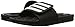 adidas Men's Adissage 2.0 Slides Sandal, Black/White/Black, 10