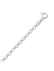 MMA Silver - 30 inch 045 Rolo Chain Necklace
