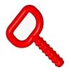 Chewy Tube Knobby Red