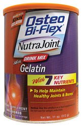 Osteo Bi-Flex Nutra Joint Drink Mix, with Gelatin, Unflavored, 11 oz.