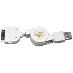 mumbi USB Datenkabel iPhone + iPod Ladekabel ausziehbar / aufrollbar