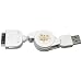 mumbi USB Datenkabel iPhone + iPod Ladekabel ausziehbar / aufrollbar