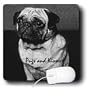 Dogs Pug - Pug, Pugs and Kisses - Mouse Pads