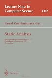 Static Analysis: 4th International Symposium, SAS '97, Paris, France, September 8-10, 1997, Proceedings (Lecture Notes in Computer Science)