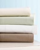 Martha Stewart Collection 400 Thread Count Percale Sheet Set, King