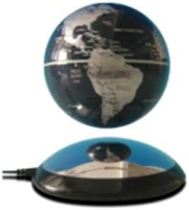HNT 6" Black Magnetic Floating Levitating Globe